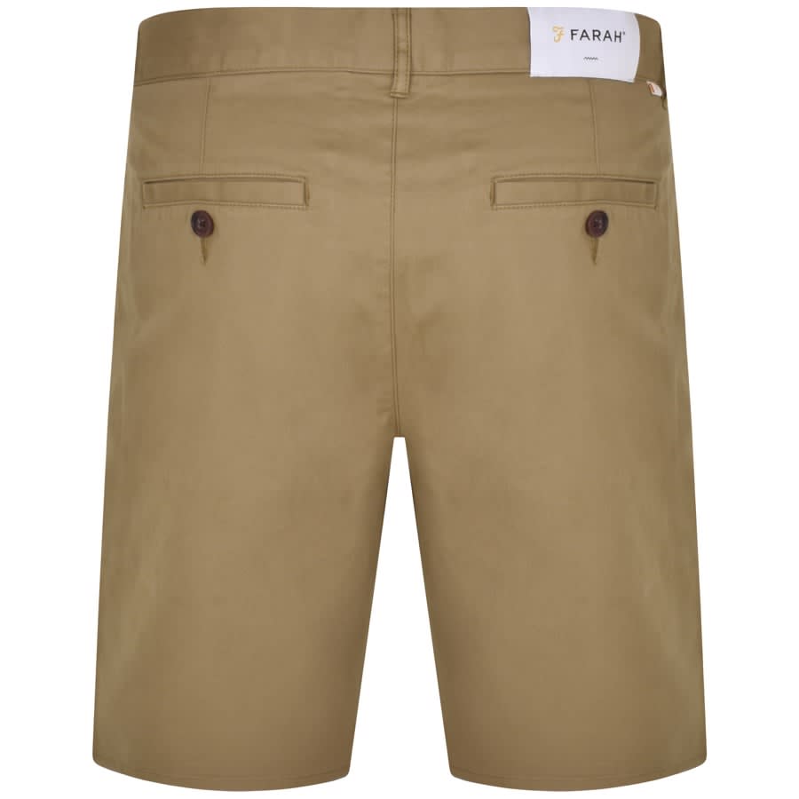Farah Vintage Hawk Chino Shorts Beige